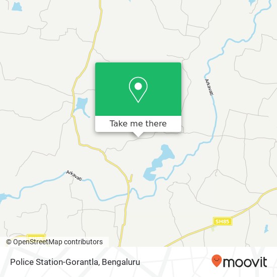 Police Station-Gorantla map