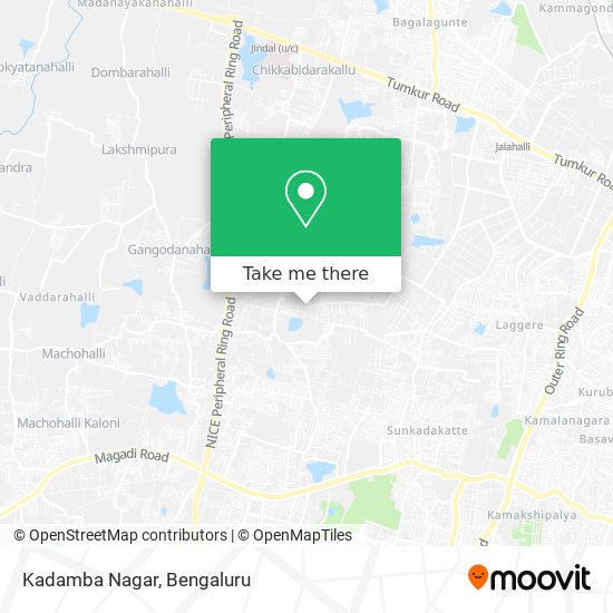Kadamba Nagar map