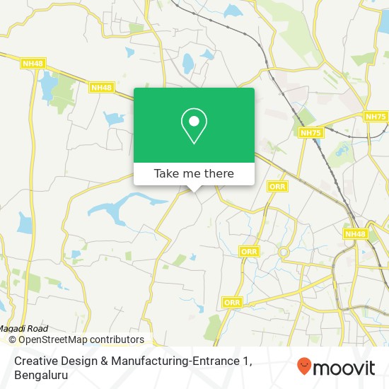 Creative Design & Manufacturing-Entrance 1 map