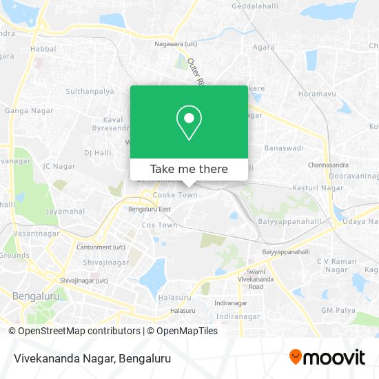 Vivekananda Nagar map