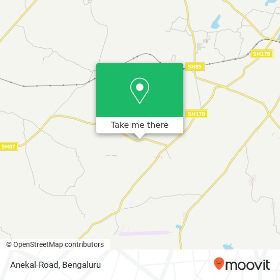 Anekal-Road map