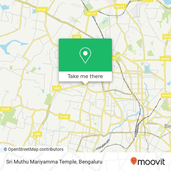 Sri Muthu Mariyamma Temple map