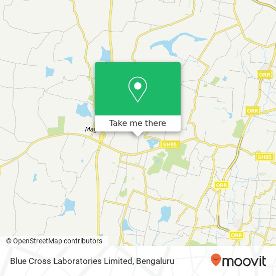 Blue Cross Laboratories Limited map