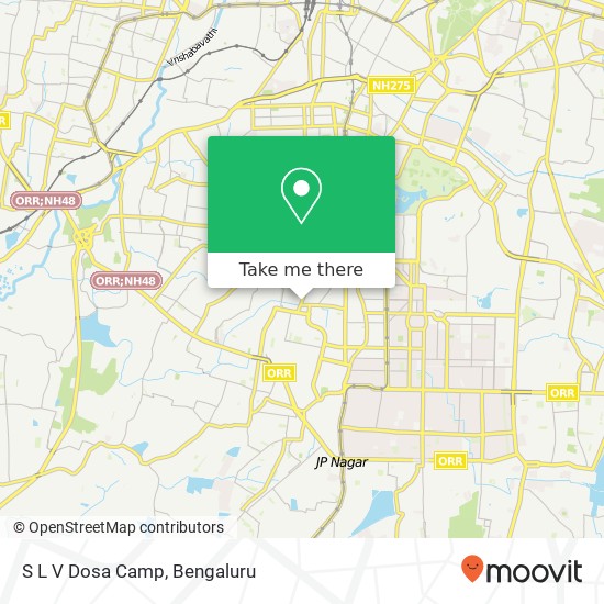 S L V Dosa Camp map