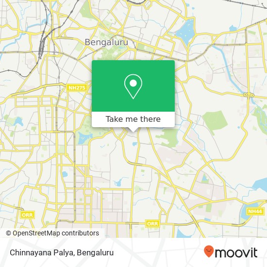 Chinnayana Palya map