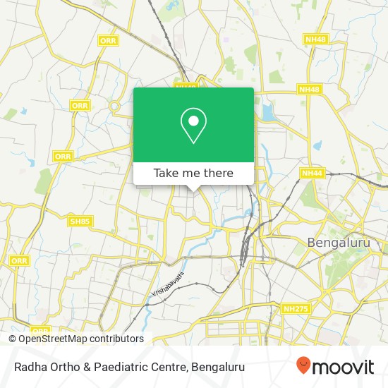 Radha Ortho & Paediatric Centre map