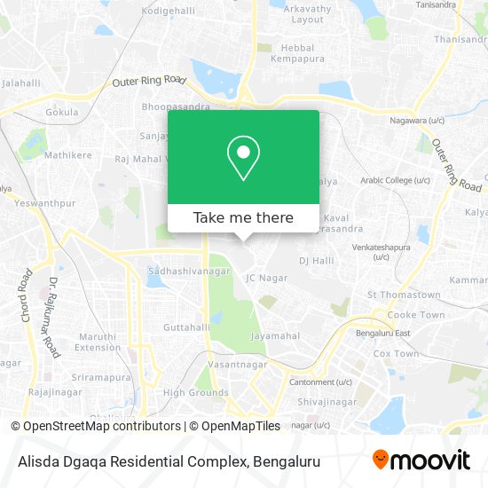 Alisda Dgaqa Residential Complex map