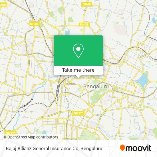 Bajaj Allianz General Insurance Co map