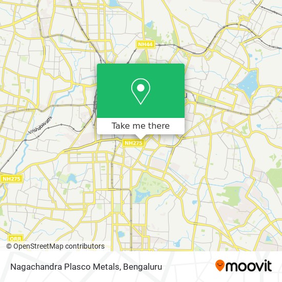 Nagachandra Plasco Metals map