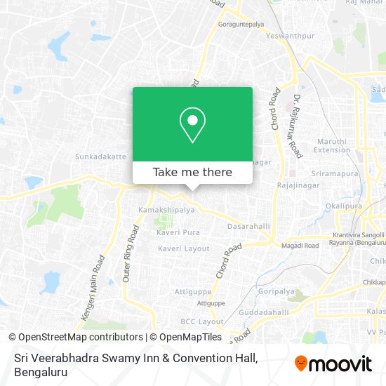 Sri Veerabhadra Swamy Inn & Convention Hall map