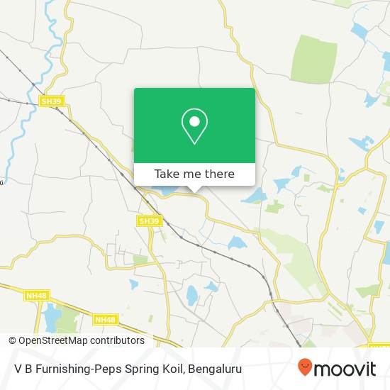 V B Furnishing-Peps Spring Koil map