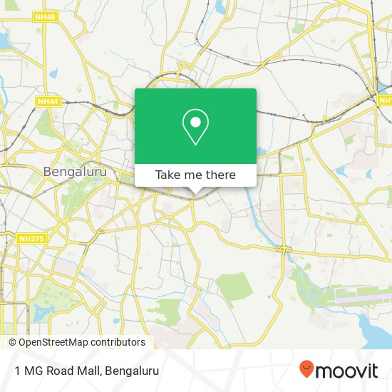 1 MG Road Mall map