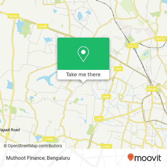 Muthoot Finance map