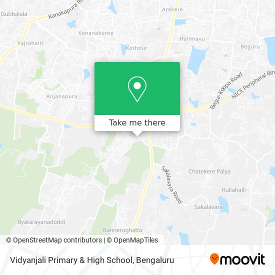Vidyanjali Primary & High School map