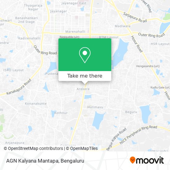AGN Kalyana Mantapa map