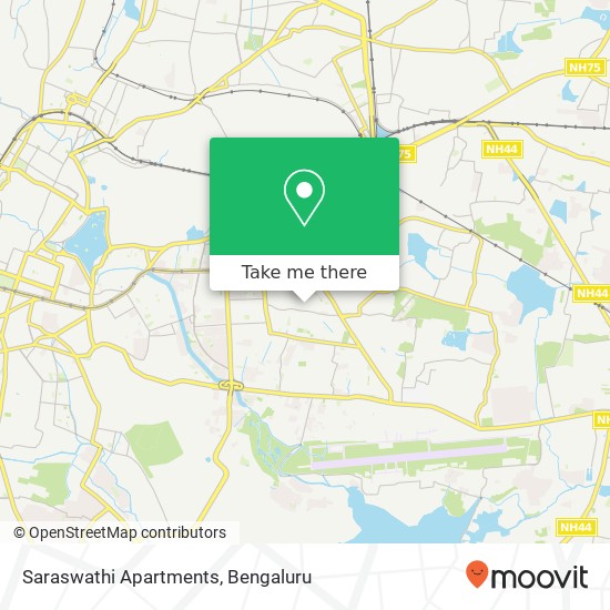 Saraswathi Apartments map