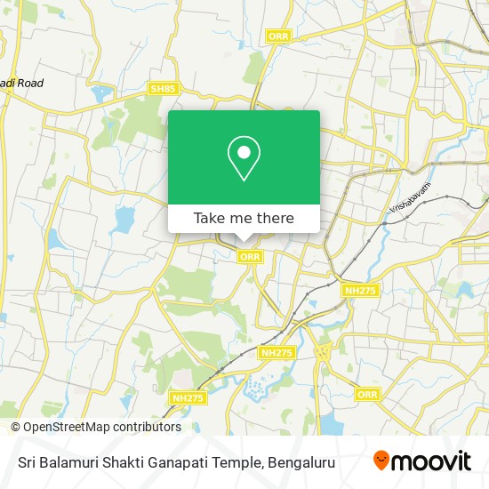 Sri Balamuri Shakti Ganapati Temple map