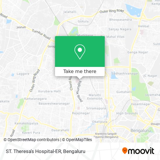 ST. Theresa's Hospital-ER map