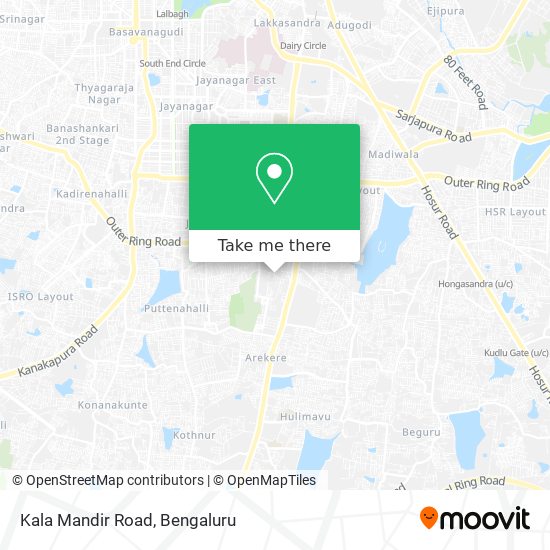 Kala Mandir Road map