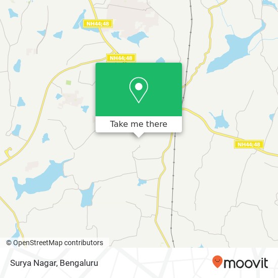 Surya Nagar map