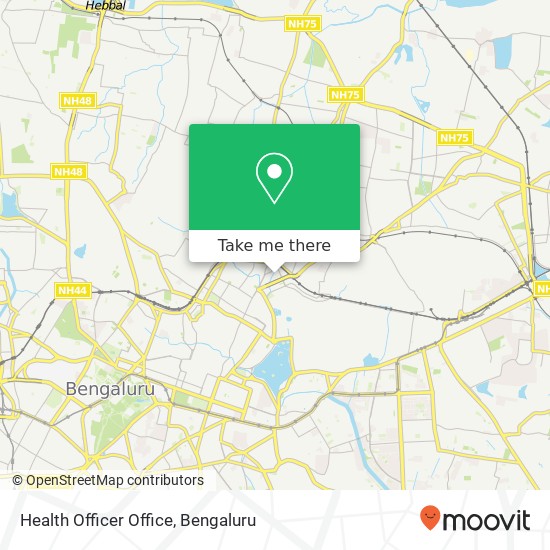 Health Officer Office map
