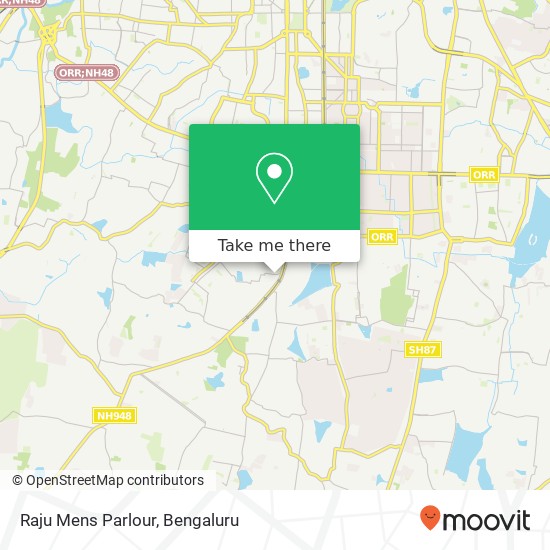 Raju Mens Parlour map