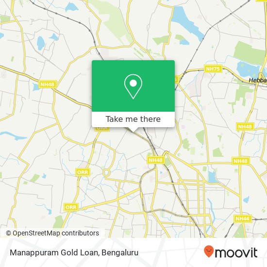 Manappuram Gold Loan map