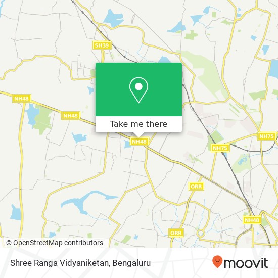 Shree Ranga Vidyaniketan map