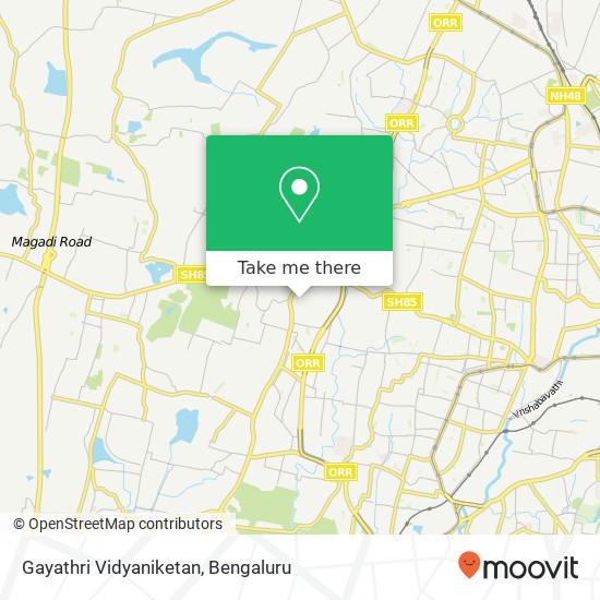 Gayathri Vidyaniketan map