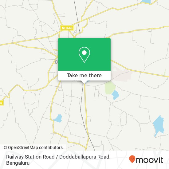 Railway Station Road / Doddaballapura Road map