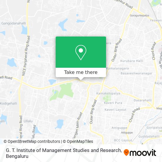 G. T. Institute of Management Studies and Research map