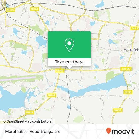 Marathahalli Road map