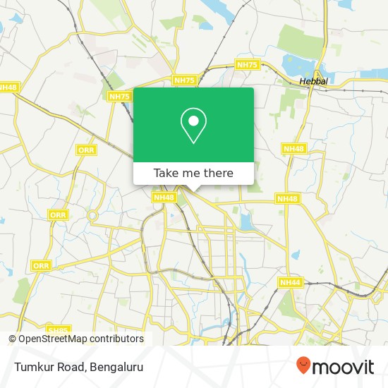 Tumkur Road map