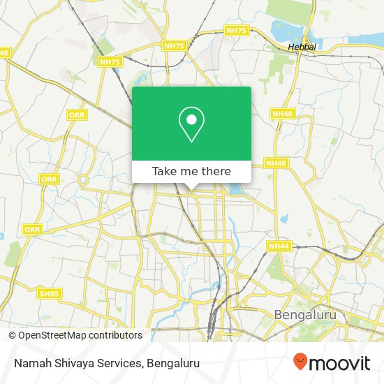 Namah Shivaya Services map