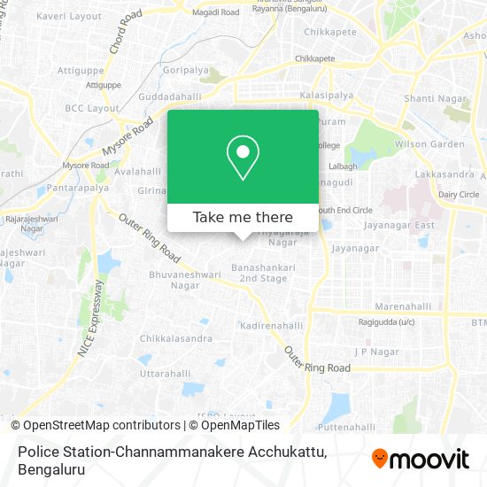 Police Station-Channammanakere Acchukattu map