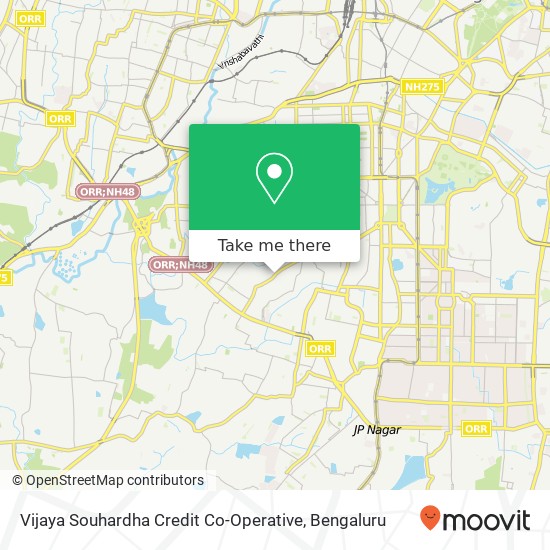 Vijaya Souhardha Credit Co-Operative map