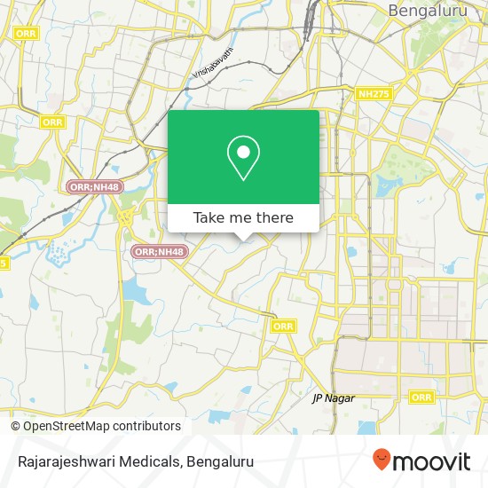 Rajarajeshwari Medicals map