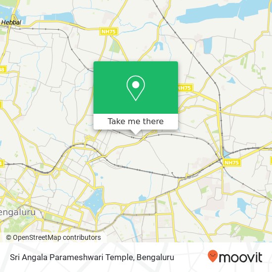 Sri Angala Parameshwari Temple map