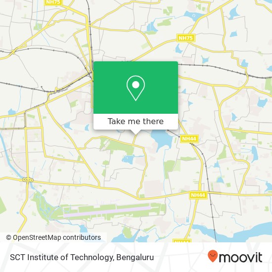 SCT Institute of Technology map