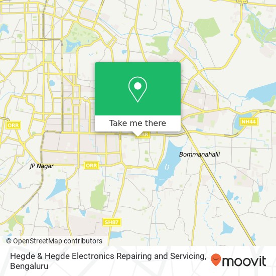 Hegde & Hegde Electronics Repairing and Servicing map