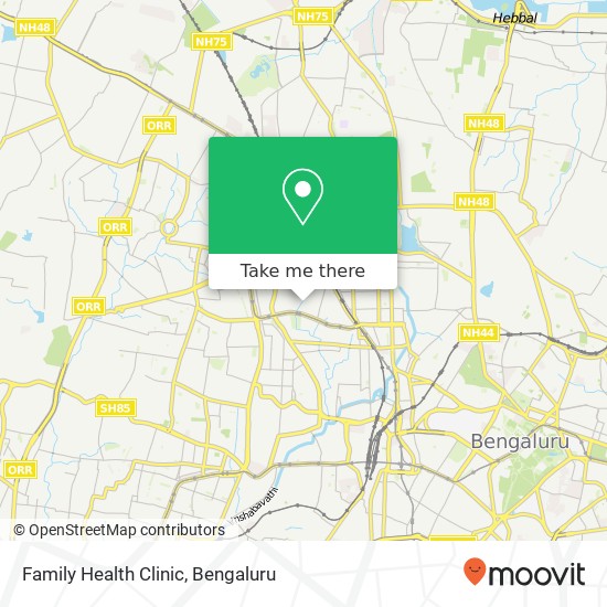 Family Health Clinic map