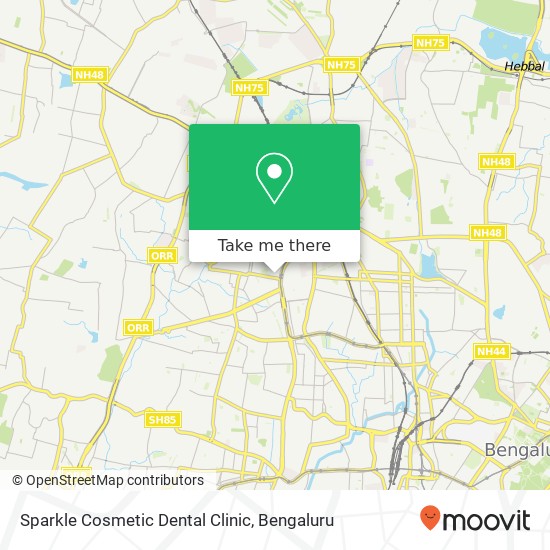 Sparkle Cosmetic Dental Clinic map