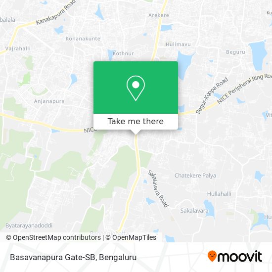 Basavanapura Gate-SB map