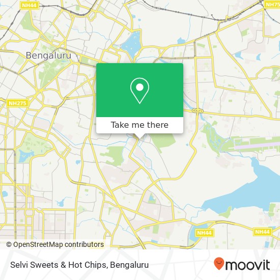 Selvi Sweets & Hot Chips map