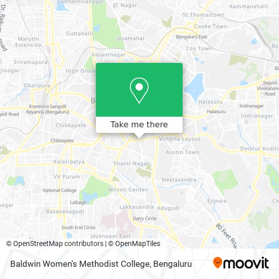 Baldwin Women's Methodist College map