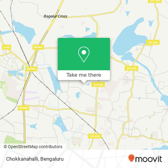 Chokkanahalli map