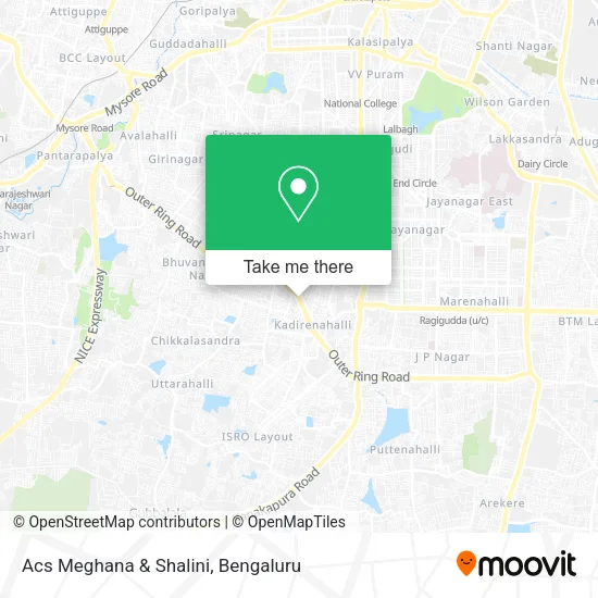 Acs Meghana & Shalini map