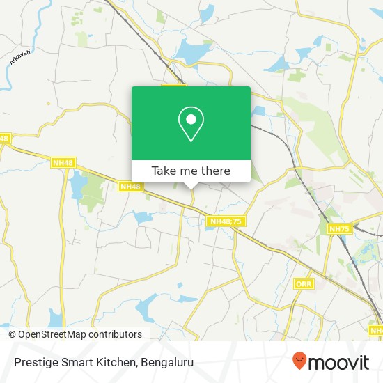 Prestige Smart Kitchen map