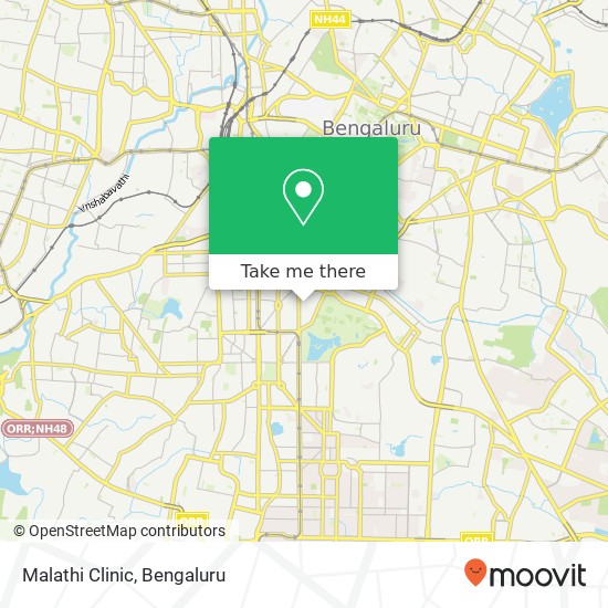 Malathi Clinic map