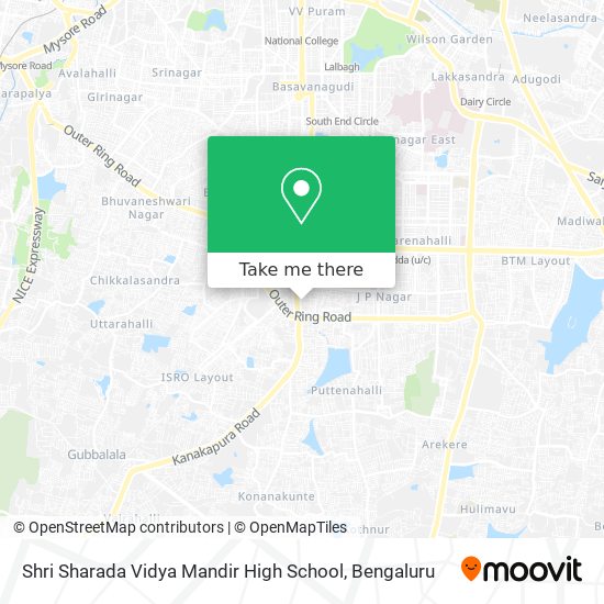 Shri Sharada Vidya Mandir High School map